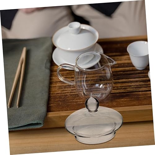 MUCKLILY Couvercle Verre Remplaçable Pour Théière Accessoire De Théière Résistant Chaleur Couvercle Transparent Pour Éviter Les Fuites Et Faciliter Utilisation Pour Maison Les Fêtes - Nail Gallerys