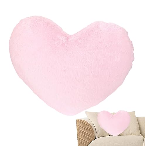 Coussin en forme de cœur, coussin décoratif en peluche romantique, idéal pour lit, canapé et canapé, coussin d'accentuation romantique et doux pour salon, chambre à coucher, chaise et décoration de - Nail Gallerys