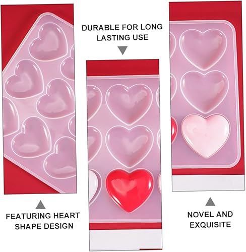 SHINEOFI Bijoux en colle cristal moules Pâtisserie Fabricant gâteau cœur Moule à décorations en résine moule en silicone bricolage moule de décoration bricolage Boulangerie Gel de silice - Nail Gallerys