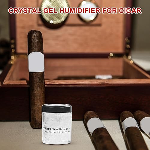 Générique Crystal Gel Humidificateur - Longueur durée de contrôle de l'humidité de Longue durée Gel Humidité Releaser Anti Rust 70 RH | Gel hydratant Portable cigares Pratiques pour Les Maisons - Nail Gallerys