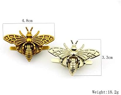 Turn Lock, Creative Bee Shape Fermetures Clip Fermoir Boucles pour Sac à Main et Sac à Dos - Noir, Argenté. - Nail Gallerys