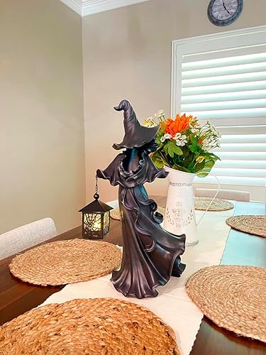 UOWEG Barrel Witch Messenger et statue en résine Ornements de bureau Organisateur de bureau pour enfants (A, A) - Nail Gallerys