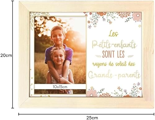 STC Cadre photo petits enfants/grands-parents - Nail Gallerys
