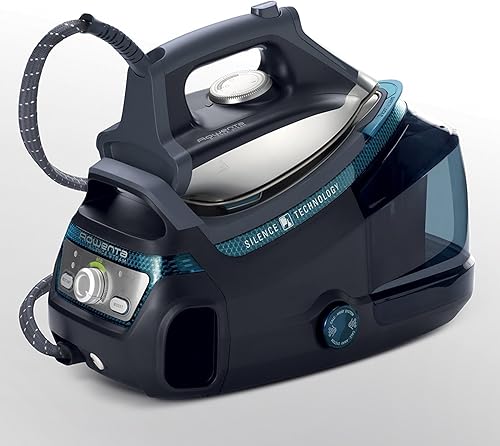 Rowenta, Centrale Vapeur, Haute Pression 6,5 Bars, Effet Pressing 420g/min, Silencieuse, 2400 W, Silence Stream DG8961F0 - Nail Gallerys