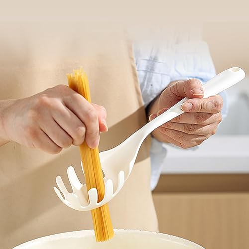 Cuillère à nouilles de cuisine - cuillère à spaghetti, Spaghetti Fork Server Cuisine Dents Cuillère | Fourchette à pâtes cuillère à nouilles, outils de cuisine à Spaghetti pour boulettes, wonto - Nail Gallerys