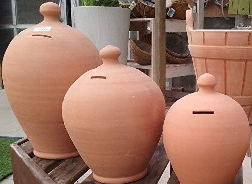 Tirelire en terre cuite 40 cm. (Finition à la main) - Nail Gallerys