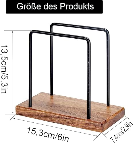 Lot de 2 porte-serviettes, porte-serviettes en fer, porte-serviettes triangulaires, porte-serviettes en papier moderne, porte-serviettes pour décoration de table au restaurant - Nail Gallerys