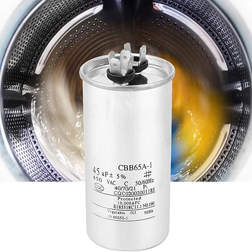 SEAYACK Condensateur Climatisation Multifunitional 450V 45uf Réparation Climatisation Partie Idéale pour Le Professionnel Usage - Nail Gallerys