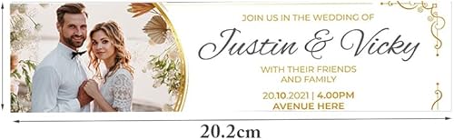 guk Etiquette Bouteille Personnalisable Photo Etiquette Bouteille Personnalisable Mariage Stickers De Fête 30 Pièces (C) - Nail Gallerys