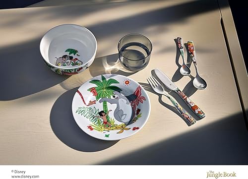 WMF Collection Le Livre de la Jungle, Set de 6 couverts de table pour enfants, Inox 18/10 Cromargan, Porcelaine, Adapté aux enfants de 3 ans et plus, Ludique, Compatible lave-vaisselle 1283309964 - Nail Gallerys