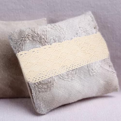 Ruban de dentelle de 5 mètres, ruban de dentelle de fil de coton extensible et confortable à motif creux exquiste pour emballage cadeau rideau de bricolage(Le noir) - Nail Gallerys