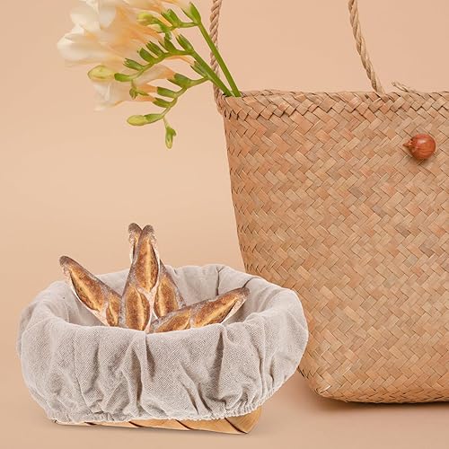 Alipis 4pièces Doublure De Panier à Ronde Pour Pâte Housse De Pour Paniers De Idéale Pour Fermentation Du Et Sourdough - Nail Gallerys
