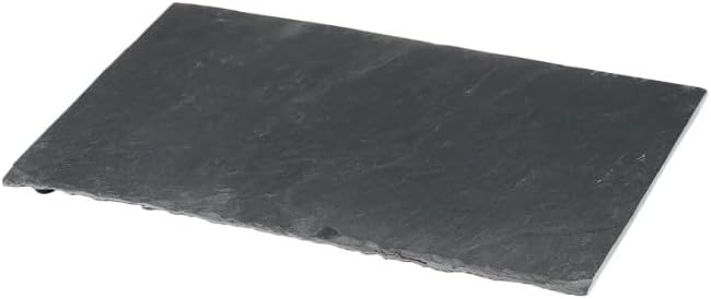 Secret de Gourmet - Service Apéritif Ardoise '17 Pièces' 32cm Gris & Blanc - Nail Gallerys