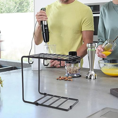 Porte-tasse à café – 6 crochets, 2 niveaux – Porte-tasse à thé – Organiseur de tasse à café peu encombrant pour la maison et le café - Nail Gallerys