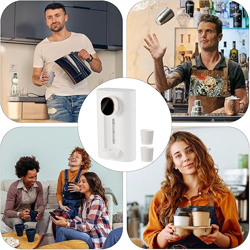 Distributeur D'alcool Mural – Distributeur Électronique De Boissons, Distributeur Automatique D'alcool | Distributeur De Liqueur De Whisky Avec 2 Tasses Magnétiques-petit Distributeur De 540ml, Distri - Nail Gallerys