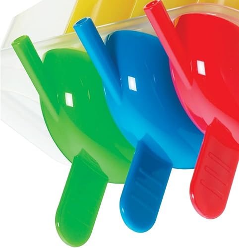 Kitchencraft Moules à Sucettes Glacées en Plastique - Multi-Couleurs (lot de 4) - Nail Gallerys