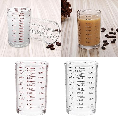 DABAIXIONG Verre Essentielle Mesurer Tasse Résistante À Mesure Verre Mesure Boulange - Nail Gallerys