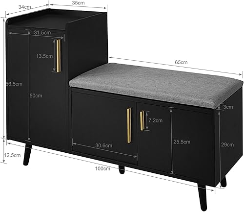 Meuble à Chaussure Entrée, Armoire à Chaussures avec 3 Tiroirs Rabattables et Cloisons Réglables, Meuble d'entrée Rangement pour Chaussures, Couloir, Séjour, Chambre (Blanc, 80*23.2*119.8) - Nail Gallerys