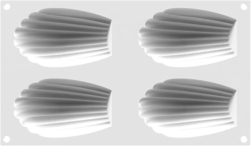 Silikomart Madeleine XL95 - Moule en silicone pour madeleines - Nail Gallerys