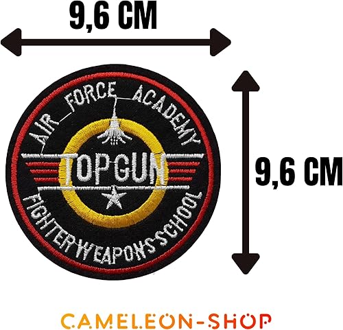 Grand Écusson Armée Air Force Patch Avion de Chasse Leger Aviation Militaire Army Thermocollant Pilote Ailes Enfant thermocoller transfert à coller fer repasser applique brodé 9,6cm - Nail Gallerys