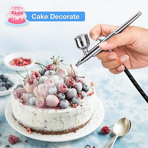 Airbrush Ongle, Modèle Aérographe, Ensemble Aérographe Ensemble Aérographe Double Action aérographe Aérographe Avec 2 Tasses 3 Buses - Nail Gallerys