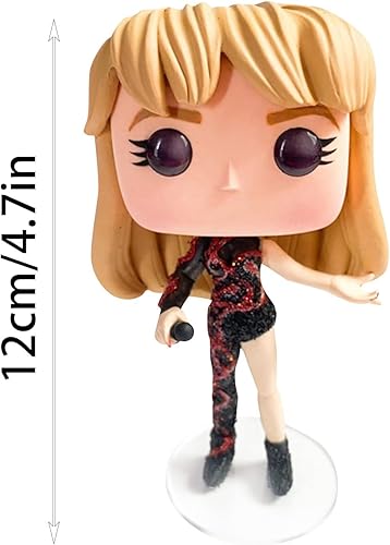 Tiuyii Figurine de chanteur pop - Figurine de collection - Sculptures pour les amateurs de musique, les collectionneurs, le bureau, la chambre à coucher, le bureau - Nail Gallerys