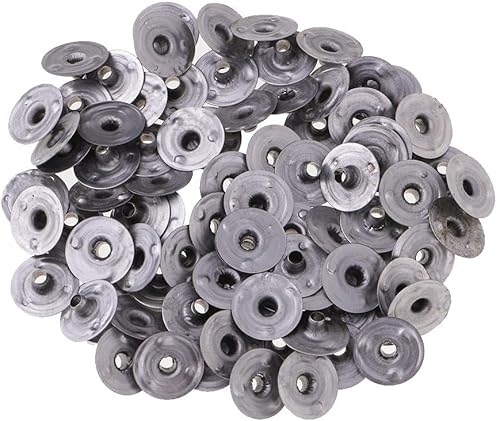 MagiDeal Lot de 200 Pcs Support De Mèche à Bougie pour Fabrication De Bougie Artisant DIY - 12.5x2.5mm - Nail Gallerys