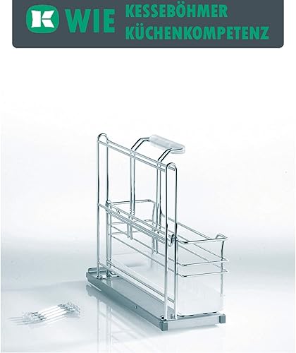 SO-TECH® Portero Kit 3 Élément coulissant de cuisine pour détergents - Nail Gallerys