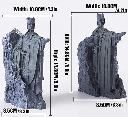 GOLOFEA Serre-livres Le Seigneur des Anneaux Hobbit décoratif robuste en résine Design unique - Nail Gallerys