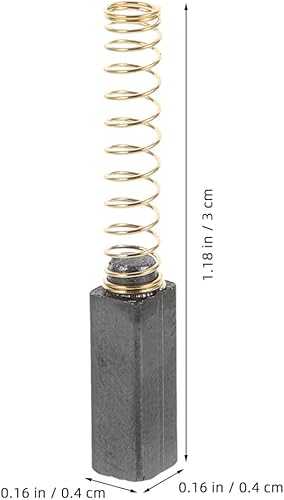 HOMSFOU Ensemble De 30 Pièces Balai De Charbon Pour Machine à Coudre Balais De Charbon Moteur Balais De Charbon De Moteur Électrique Moteur De Brosse Brosses Pour Machines à Coudre Métal - Nail Gallerys