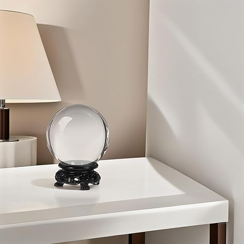 Angoily Support pour boules de cristal - Présentoir pour décorations de Noël - Collections de figurines - Diamètre : 8 cm - Nail Gallerys