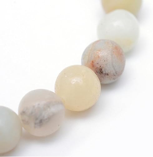 G741 Perles en amazonite 8 mm * Grade A * Pierres précieuses naturelles - Nail Gallerys