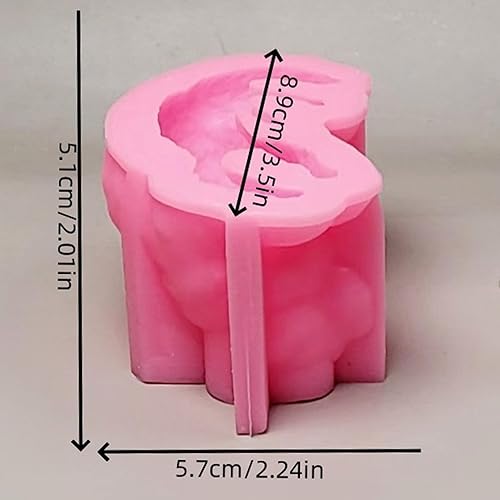 ALEFBET Moule en silicone Vierge Marie - Moules en silicone - Moules à bougies à couler - Moules en silicone époxy - Moules en plâtre pour couler (Vierge Marie B) - Nail Gallerys