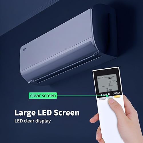 GOUYESHO Télécommande AC de Rechange pour climatiseur Mitsubishi SG15C SG15D SG10A SG18D SG15J SG17B SG19C SH20A, XG16A XG16A-1 MSZ-SF25VE-E1 MSZ-SF25VE-E2 MSZ-SF25VE-EN1 MSZ-SF25VE-EN1 MSZ-SF25VE-E2 - Nail Gallerys