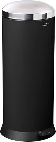 Poubelle de cuisine à pédale. Capacité 30L, Fabrication française, Fermeture silencieuse, Seau intérieur amovible avec anse, BOMBA ROSSIGNOL - Nail Gallerys