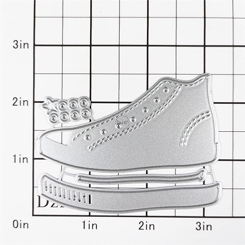 DzIxY Magnifiques matrices de découpe en métal à talons hauts pour la fabrication de cartes, le gaufrage, le papier, les albums, le scrapbooking, les pochoirs, les poches de rangement - Nail Gallerys
