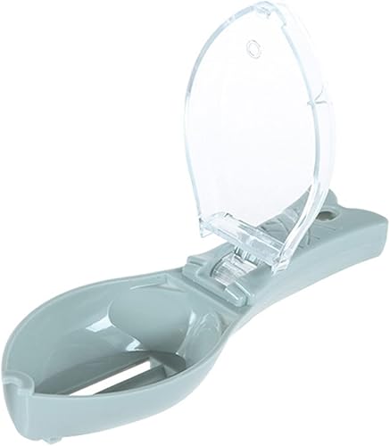 HUTVD Peau de Poisson Brosse, Éplucheur Peau avec Couvercle Transparent, Enlève Rapidement la Peau de Poisson Qui Gratte la Peau Et Les Écailles de Pinceau pour Maison, Restaurant, Outils de Cuisine - Nail Gallerys