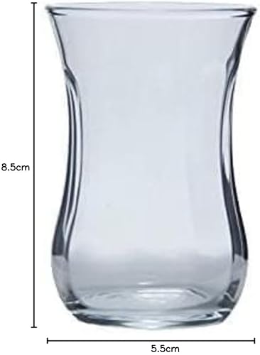 Lot de 12 verres à thé turc Pasabahce - Nail Gallerys