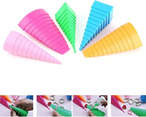 Kit de 5pcs Tours Quilling Paper Paperolles pour DIY Art du Papier Loisirs Créatifs (Couleurs Aléatoires) - Nail Gallerys