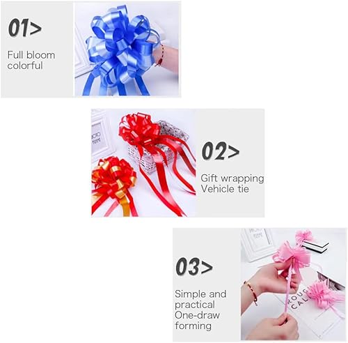 Lot de 10 nœuds pour voiture de mariage, décoration de voiture, décoration de mariage, décoration de voiture, nœuds faits à la main, décoration pour mariage, fête, anniversaire, vert - Nail Gallerys