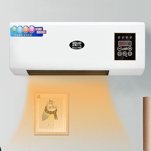 Climatiseur Mural Sans Conduit - Double Fonction Split avec Télécommande,Silencieux pour Camping-Car et Petite Pièce - Nail Gallerys