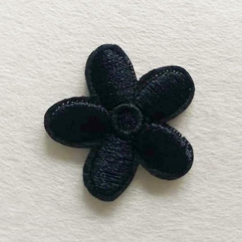 Lot de 30 écussons à repasser en forme de fleurs - À repasser - Pour bricolage, artisanat, décoration de vêtements - Rose - Nail Gallerys