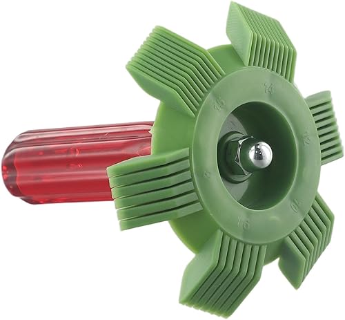 Peigne de réparation pour climatiseur, radiateur en plastique pour nettoyer l'évaporateur de radiateur, comprend 8, 9, 10, 12, 14 et 15 ailettes par pouce - Nail Gallerys