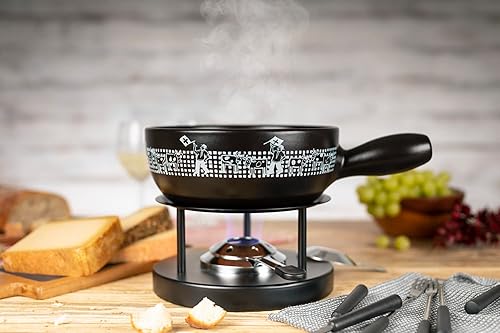KUHN RIKON Fondue au fromage set Lanceur de drapeau · Ø 22 cm - Nail Gallerys
