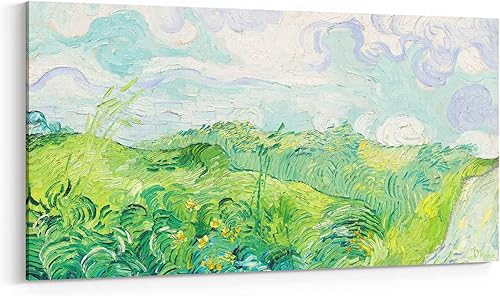 Paul Sinus Tableau mural 120 x 60 cm Vincent van Gogh « Branches d'amandier en fleurs » Impression sur toile - Nail Gallerys