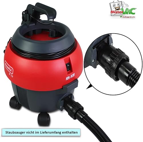 MisterVac | compatible avec tuyau de remplacement de tuyau Cleanfix S10, S10 Plus, S 10 Plus Hepa - Nail Gallerys