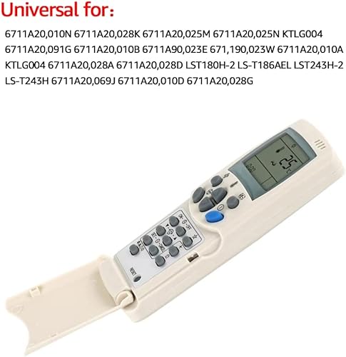 Télécommande de climatisation pour 6711A20010B 6711A90023E 671190023W 6711A20028K 6711A20010A KTLG004 - Nail Gallerys