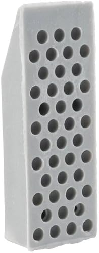 Fackelmann 60165 Gomme écologique désincrustante, Nettoyer fond de casserole brûlé, Nettoyer semaine fer à repasser, Elastomère, Agent polissant, Surface anionique, Grise, 6,5 cm x 2,5 cm - Nail Gallerys