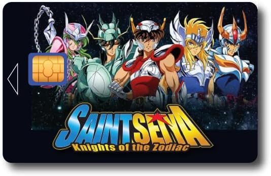 Sticker Autocollant Carte Bancaire - Les chevaliers du zodiaque 2 - COPPIA - Démarquez-vous en personnalisant votre Carte Bancaire à petit prix - Fabrication Française (Format US) (Format Europe) - Nail Gallerys