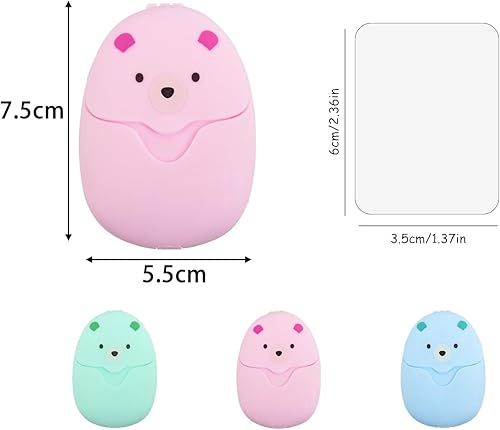 YUNYU Lot de 300 mini feuilles de savon de voyage, savon en papier, papier à savon, savon portable avec boîte en plastique, pour les déplacements, les voyages, le camping, l'extérieur, la randonnée - Nail Gallerys